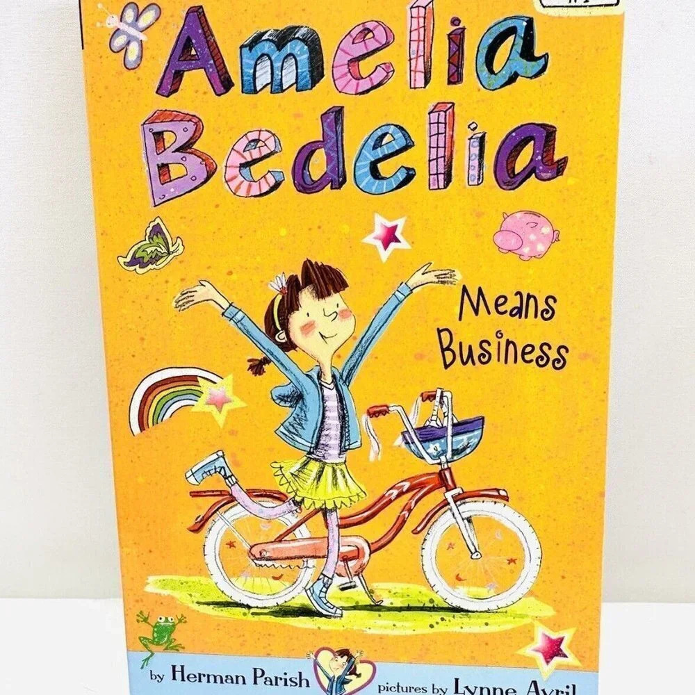 AMELIA BEDELIA MEANS BUSINESS Paperback Book #1 by Herman Parish Brand New